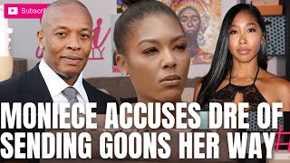 MONIECE SLAUGHTER called over DR DRE dating APRYL JONES [upl. by Ezarra]