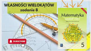 Zadanie 8 Oblicz miarę czwartego kąta czworokąta jeżeli miary pozostałych kątów wewnętrznych tego [upl. by Godrich]