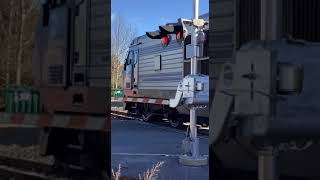 LIRR DE30AC 422 departs Mattituck railfanning lirr railroad train [upl. by Niwri]