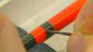 3Rivers Archery Arrow Crafting Tips Cresting Arrows [upl. by Norag]