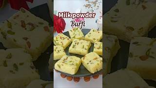 Milk Powder Barfi Recipe 😍 diwalispecial milkpowderbarfi trending shorts viral [upl. by Xella506]