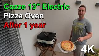 Cozze 13quot Electric Pizza Oven after 1 year  Long term review [upl. by Lemak]