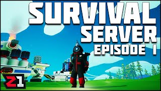 Astroneer Survival Server Episode 1  Astroneer Dedicated Server  Z1 Gaming [upl. by Arracat]