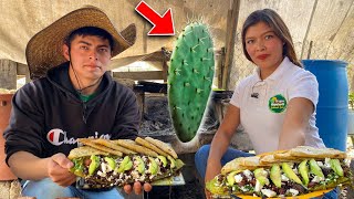 Cocinamos NOPALES VIEJOS De Cerro [upl. by Yrotciv]