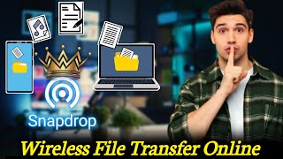 Wireless File Transfer Online Instantly share images videos PDFs and links with people nearbyAmitj [upl. by Sivia]