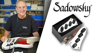 HOW TO UPGRADE YOUR BASS with a SADOWSKY PREAMP  Pt2 Vintage Style MetroExpress [upl. by Kuhlman]