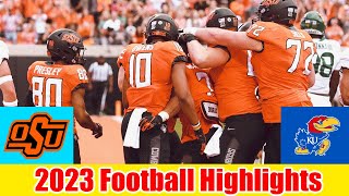 Oklahoma State vs Kansas FULL GAME HIGHLIGHTS  NCAAF 2023  College Football [upl. by Muirhead]