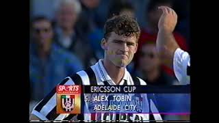 South Melbourne vs Adelaide City round 14 19951996 National Soccer League full game [upl. by Matless]