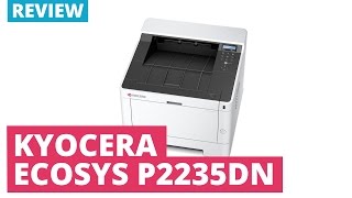 Kyocera ECOSYS P2235dn A4 Mono Laser Printer [upl. by Abehshtab]