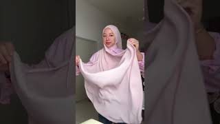 Tutorial pashmina simple sehari hari tutorialhijab hijabstyle shortvideo like subscribe [upl. by Dirgni]