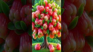 Easy and fast method for planting and growing waxappel fruit trees from fruit seeds gardening [upl. by Aicyle]