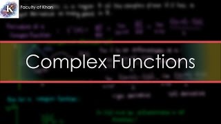 Introduction to Complex Functions [upl. by Enimzaj69]