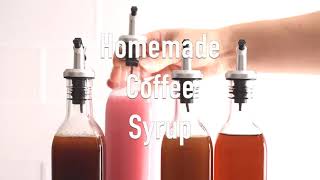 Homemade Coffee Syrup [upl. by Curson]