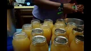 Entire process on Pressure canning Homemade turkey or any stock broth from scratch [upl. by Aluor]