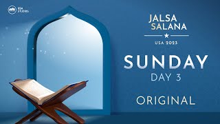 Jalsa Salana USA 2023 Live Stream  Sunday  Original Track [upl. by Eiliak179]