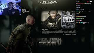 XQC PLAYS ESCAPE FROM TARKOV [upl. by Ettenuj]