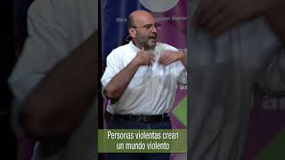 Personas violentas crean un mundo violento 🗣 Padre Juan Jaime Escobar Shorts TeleVID [upl. by Annaeel]