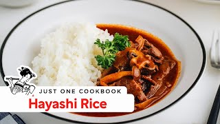 How to Make Hayashi Rice ハヤシライスの作り方 レシピ [upl. by Theadora]