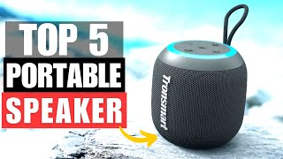 TOP 5 Best Portable Speaker 2023 [upl. by Marji728]