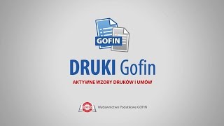 Program DRUKI Gofin  Informacje o programie [upl. by Latimer]