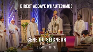 Cène du Seigneur  Abbaye dHautecombe 18H30  9 avril 2020 [upl. by Liryc84]