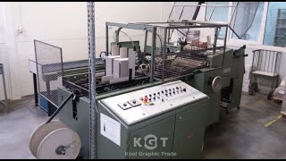 Kolbus DA 36 1992 Automatic casemaker for hardcover books KGT [upl. by Sigfried468]