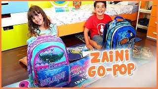 I nostri zaini per la scuola 😍 Nuovi GoPop per Alyssa e Daniel [upl. by Reseta677]