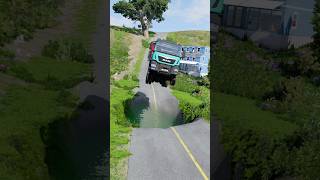 Dump trucks vs giant pit part774 shortvideo beamngdrive shorts india gaming truckdriver [upl. by Ahsila]