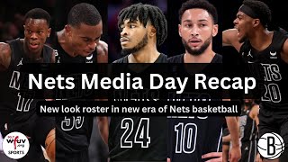 Brooklyn Nets 202425 Media Day Recap  WFUV Sports [upl. by Mayhs755]