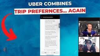 Uber COMBINES Trip Preferences Again [upl. by Oicirbaf]