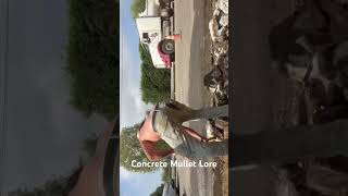 Concrete Mullet Lore viralshort concrete construction memes viral constructionoid [upl. by Eramal]