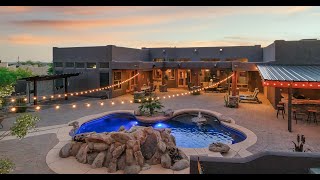 Unique Desert Resort Vacation House Heated Pool Sleeps 8 King Beds East Mesa Arizona AZ [upl. by Ashman]