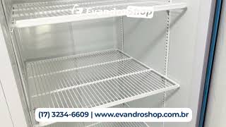 Freezer Conservador Vertical 569 Litros Branco VCET569 110V Fricon [upl. by Wilonah928]