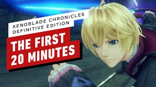 The First 20 Minutes of Xenoblade Chronicles Definitive Edition Gameplay [upl. by Tnairb]