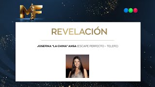 Josefina quotLa Chinaquot Ansa Mejor Revelación  Martín Fierro 2024 [upl. by Llenna]