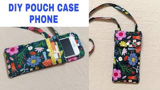 Pouch Case Phone  Easy Bag Sewing Ideas [upl. by Nodanrb]