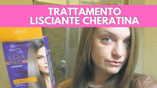 NUOVO trattamento capelli alla CHERATINA [upl. by Bloomer]