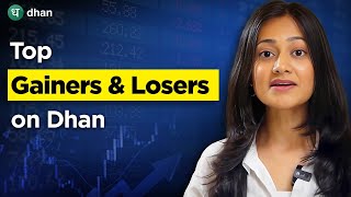 Top Gainers and Losers on Dhan Explained [upl. by Black501]