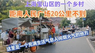 上海宝山区一个乡村，离人民广场20公里不到，这里充满人间烟火气街拍街景 [upl. by Enej]