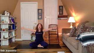 45 Min Grounding Earth Day Gentle Flow Deb [upl. by Stoeber]