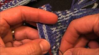 Whip stitch steek video [upl. by Anined606]