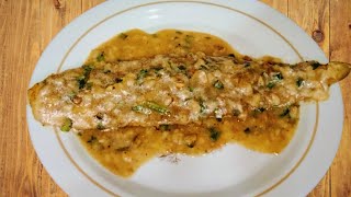 വലിയ മാന്തൽ മീൻ കൊണ്ട് ഒരു വെറൈറ്റി ടെസ്റ്റിൽ sole fish with butter saucevarieties [upl. by Forland]