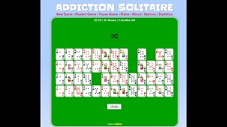 So Fun So Addicting  Addiction Solitaire  Card Games [upl. by Tirma8]