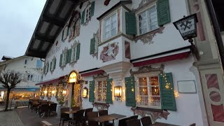 Oberammergau Bavaria Germany Mid December 2023 [upl. by Aivartal]