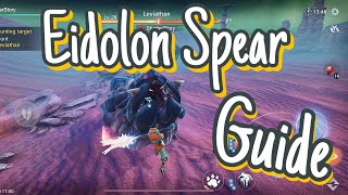 Yeager Hunter Legend Eidolon Spear Full Guide And Tutorial [upl. by Airetnohs434]