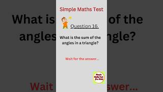 Question 16👨‍🎓shorts shorts maths foryou [upl. by Rrats]