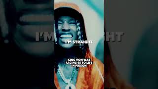 King Von raps about facing 45 in prison rap music fypシ゚ fypシ゚viral viralvideo [upl. by Bolme]