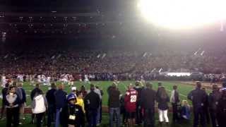 BCS National Championship No 2 Auburn vs No 1 Florida St FSUs Kermit Whitfield 100yard return [upl. by Aisyla]