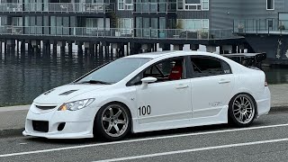 FD2 Converted FA5 Civic Track Car Overview [upl. by Adyam]