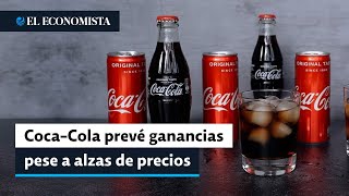 CocaCola prevé ganancias anuales optimistas por fuerte demanda pese a alzas de precios [upl. by Bashemath]